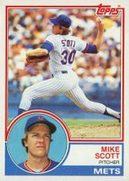 1983 Topps #679 Mike Scott Baseball Card