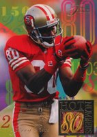 1994 Ultra Flair Hot Numbers #9 Jerry Rice Football Card