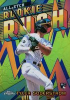 2024 Topps Chrome Chrome All Etch Rookie Rush #20 Tyler Soderstrom Baseball Card