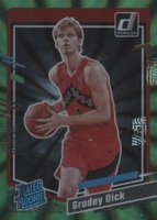 2023 Panini Donruss #247 Gradey Dick Green Holo Laser Basketball Card