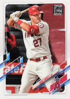 2021 Topps #27 Mike Trout Baseball Card