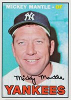1967 Topps #150 Mickey Mantle Baseball Card