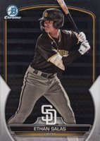 2023 Bowman Draft #BDC1 Ethan Salas Chrome Baseball Card