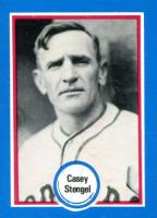 1976 Shakey's Pizza Hall of Fame #104 Casey Stengel Baseball Card