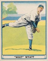 1941 Play Ball #55 Whit Wyatt Baseball Card
