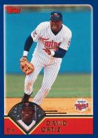 2003 Topps #26 David Ortiz Baseball Card