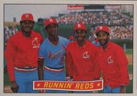 1984 Donruss #625 Runnin' Reds Baseball Card
