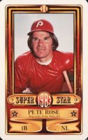 1983 Perma-Graphics Super Star Credit Cards # Pete Rose Baseball Card