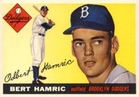 1955 Topps #199 Bert Hamric Baseball Card