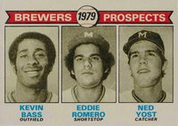 1979 Topps #708 Brewers Prospects Baseball Card