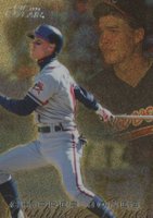 1996 Flair #200 Chipper Jones Gold Baseball Card