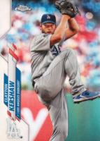 2020 Topps Chrome #122 Clayton Kershaw Refractor Baseball Card
