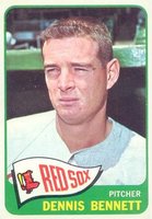 1965 Topps #147 Dennis Bennett Baseball Card