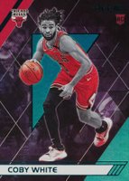 2019 Panini Chronicles #295 Coby White Teal Basketball Card