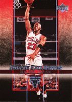 2003 Upper Deck Rookie Exclusives #60 Michael Jordan Basketball Card