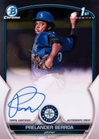 2023 Bowman Chrome Prospect Autographs #CPAPB Prelander Berroa Baseball Card