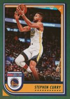 2022 Panini NBA Hoops #223 Stephen Curry Green Basketball Card