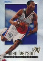 1996 Skybox E-X2000 #53 Allen Iverson Credentials Basketball Card