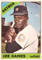 1966 Topps #122 Joe Gaines Baseball Card