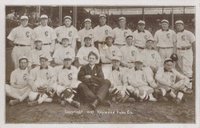1900 Postcards & Trade # 1907 Raymond Kahn Co. Postcard Cleveland Naps Baseball Card