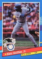 1991 Donruss #49 Ken Griffey Jr. Baseball Card