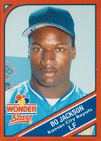1990 Wonder Bread Stars #1 Bo Jackson Baseball Card