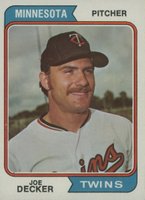 1974 Topps #469 Joe Decker Baseball Card