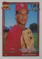 1991 Topps Desert Shield #112 Frank DiPino Baseball Card