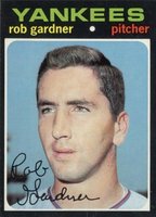 1971 Topps #734 Rob Gardner Short Print Baseball Card