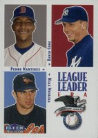 2000 Fleer #9 American League Leaders ERA Baseball Card