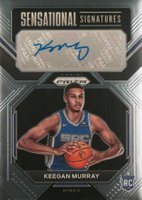 2022 Panini Prizm Sensational Signatures #SSKY Keegan Murray Basketball Card