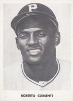 1958 Pittsburgh Pirates Team Issue  # Roberto Clemente Baseball Card