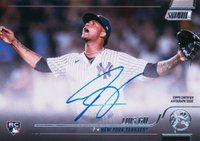 2022 Topps Stadium Club Base Autographs #SCBALG Luis Gil Baseball Card