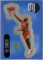 1998 Upper Deck International MJ Stickers #SU24 Michael Jordan Basketball Card
