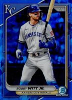 2024 Bowman Chrome Sapphire Edition #1 Bobby Witt Jr. Baseball Card
