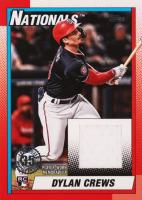 2025 Topps 1990 Topps Baseball Relics #T90RDC Dylan Crews Baseball Card