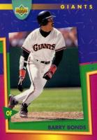 1993 Upper Deck Fun Packs #100 Barry Bonds Baseball Card