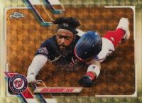 2021 Topps Chrome Sapphire #290 Josh Harrison Superfractor 1/1 Baseball Card