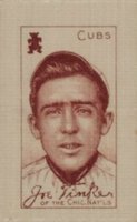 1910 White Silks # Joe Tinker Baseball Card