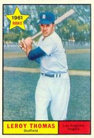 1961 Topps #464 Leroy Thomas Baseball Card