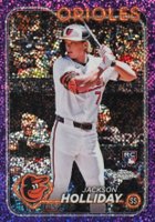 2024 Topps Chrome #88 Jackson Holliday Purple Speckle Refractor Baseball Card