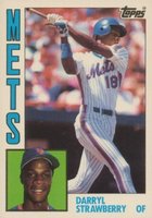 1984 Topps Tiffany #182 Darryl Strawberry Baseball Card