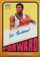 2023 Topps Chrome 1972 Topps Autographs #TAGGJ GG Jackson Gold Refractor Basketball Card