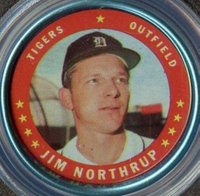 1971 Topps Coins #82 Jim Northrup Baseball Card