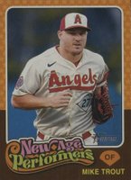 2024 Topps Heritage New Age Performers #NAP3 Mike Trout Baseball Card