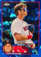 2023 Topps Chrome Update Sapphire Edition #308 Triston Casas Baseball Card