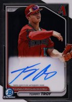 2024 Bowman Chrome Prospect Autographs #CPATT Tommy Troy Baseball Card