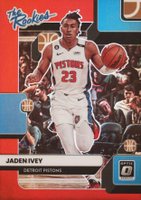 2022 Panini Donruss Optic the Rookies #5 Jaden Ivey Red Basketball Card