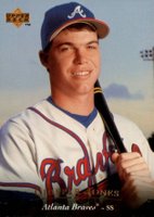 1995 Upper Deck #293 Chipper Jones Baseball Card