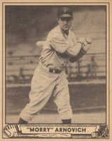 1940 Play Ball #97 Morry Arnovich Baseball Card